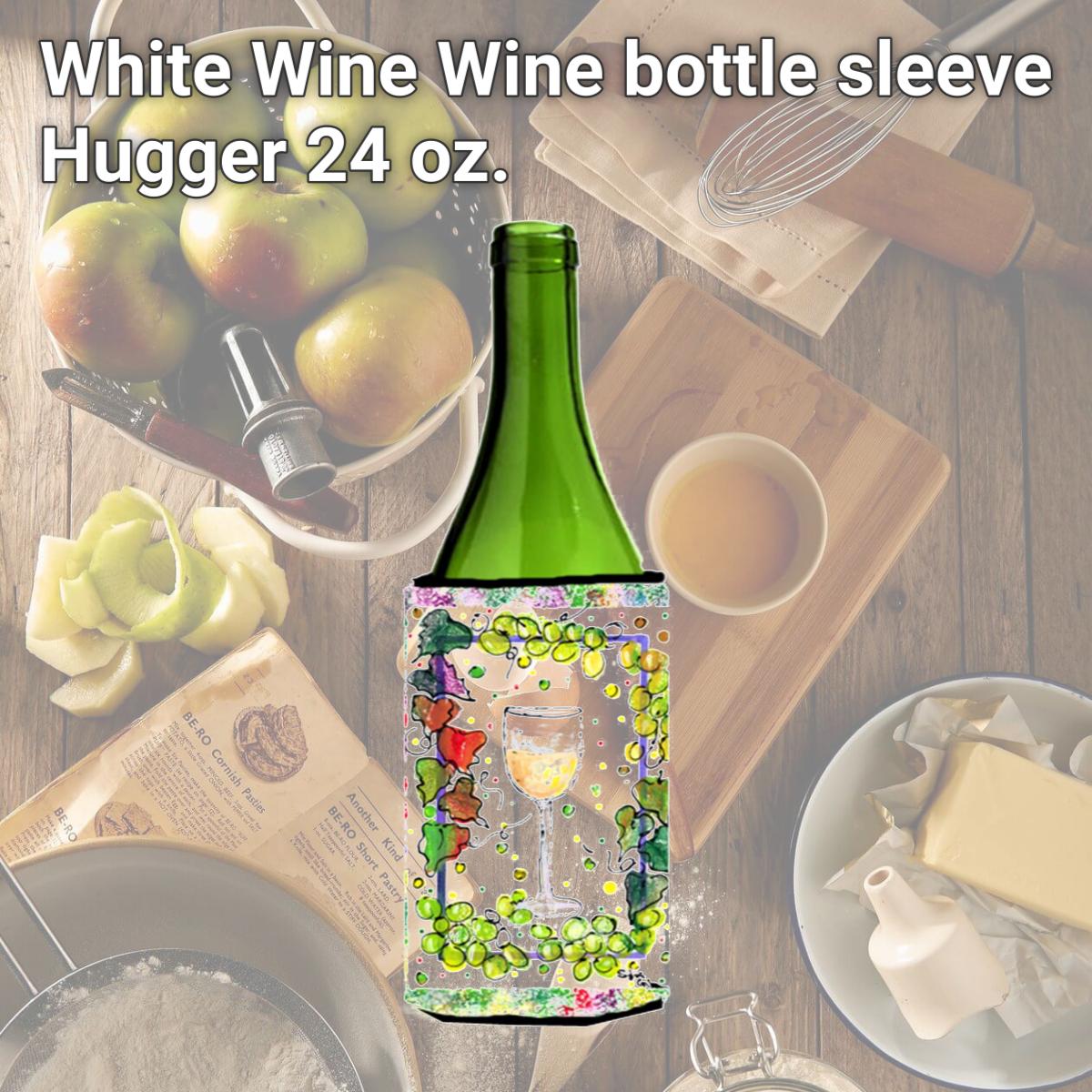 Picture of Carolines Treasures 8617LITERK White Wine Wine bottle sleeve Hugger 24 oz.