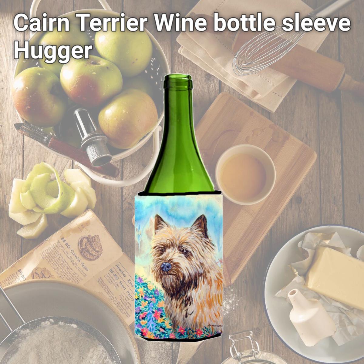 Picture of Carolines Treasures 7238LITERK Cairn Terrier Wine bottle sleeve Hugger