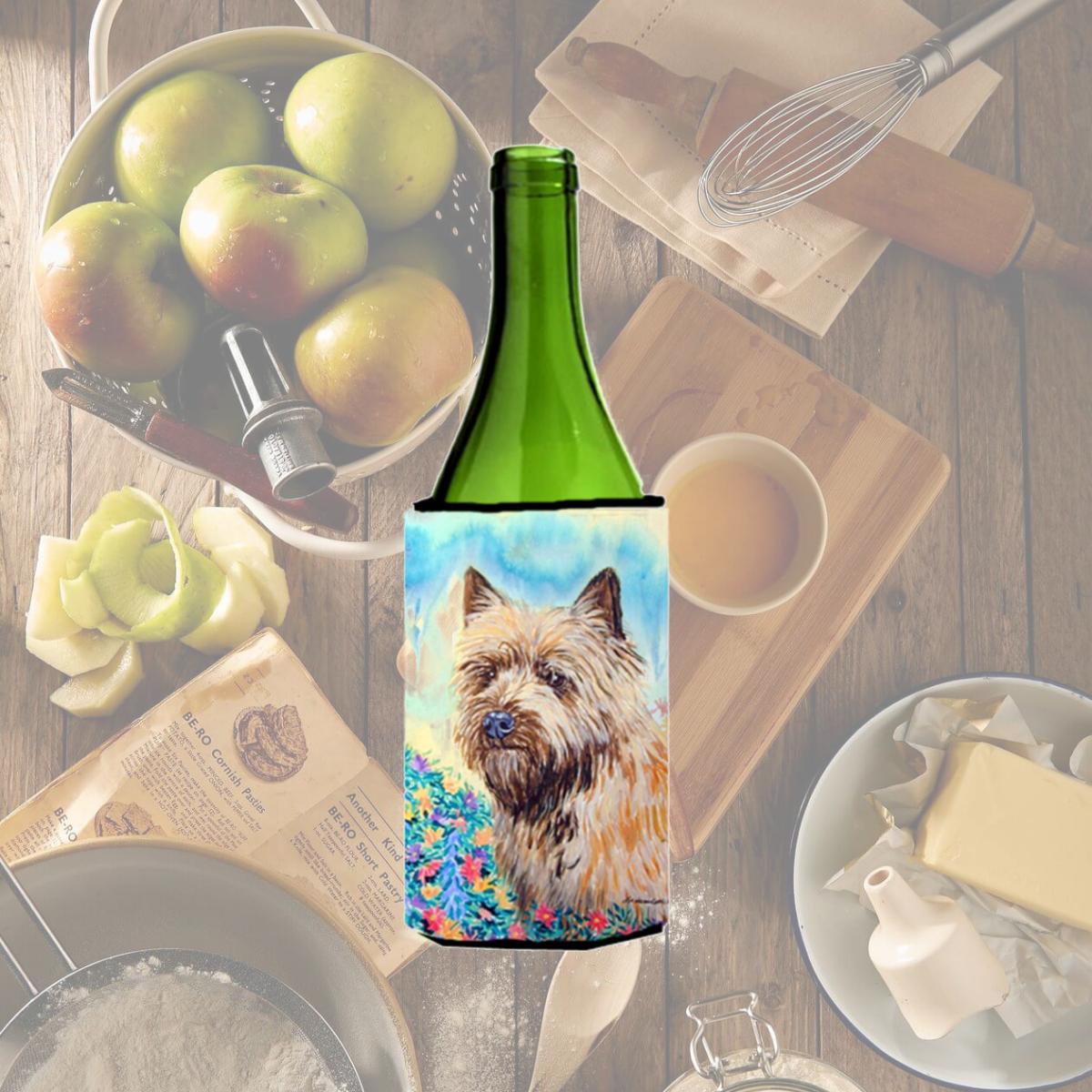 Picture of Carolines Treasures 7238LITERK Cairn Terrier Wine bottle sleeve Hugger