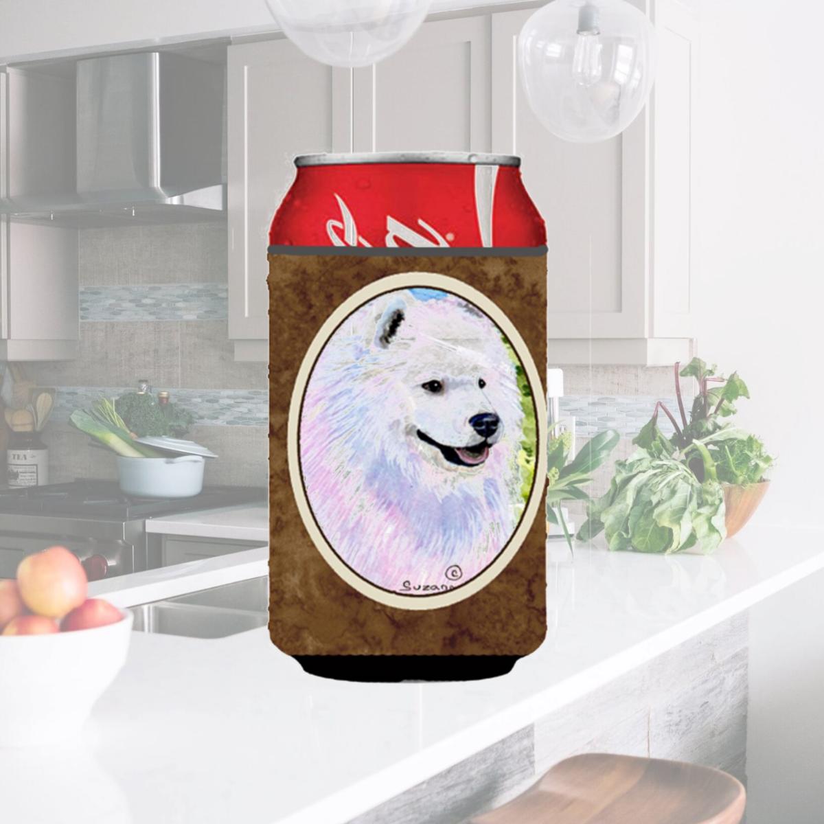 Picture of Carolines Treasures SS8755CC Samoyed Can Or bottle sleeve Hugger - 12 Oz.