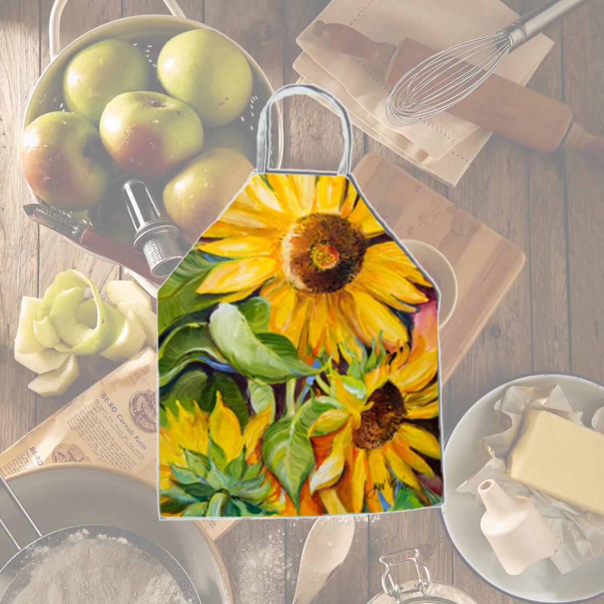 Picture of Carolines Treasures JMK1172APRON Sunflowers Apron