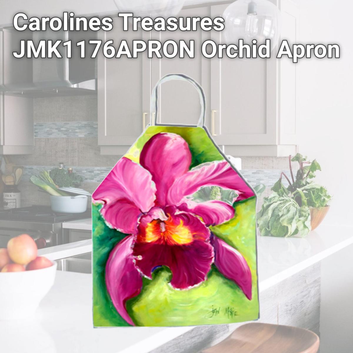 Picture of Carolines Treasures JMK1176APRON Orchid Apron