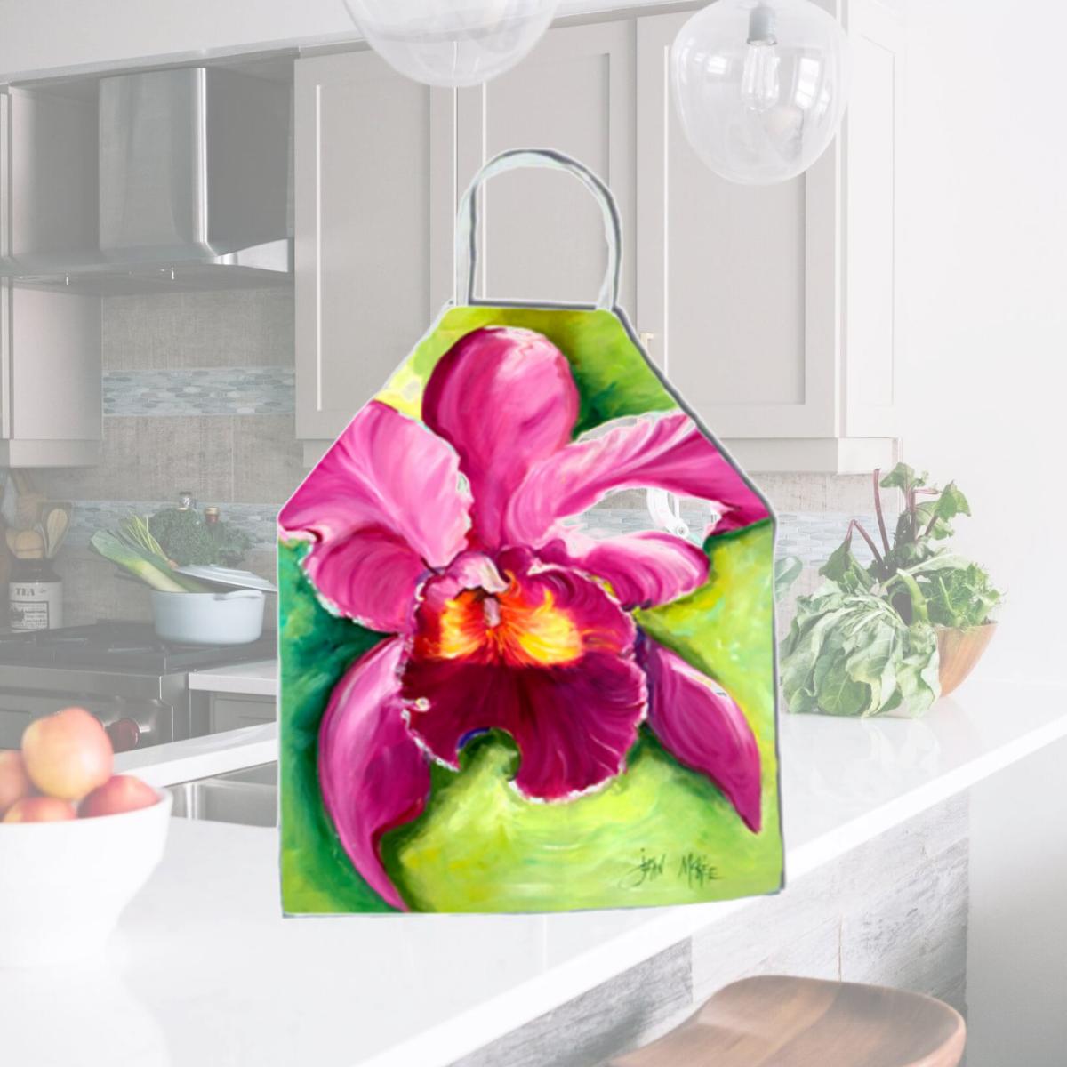 Picture of Carolines Treasures JMK1176APRON Orchid Apron