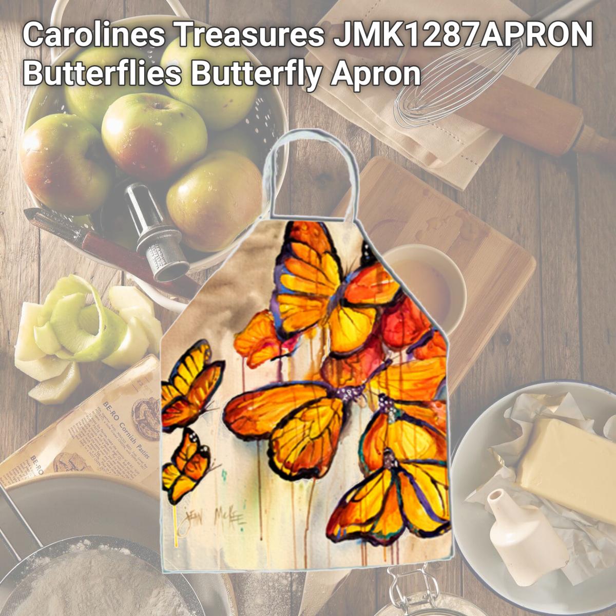 Picture of Carolines Treasures JMK1287APRON Butterflies Butterfly Apron