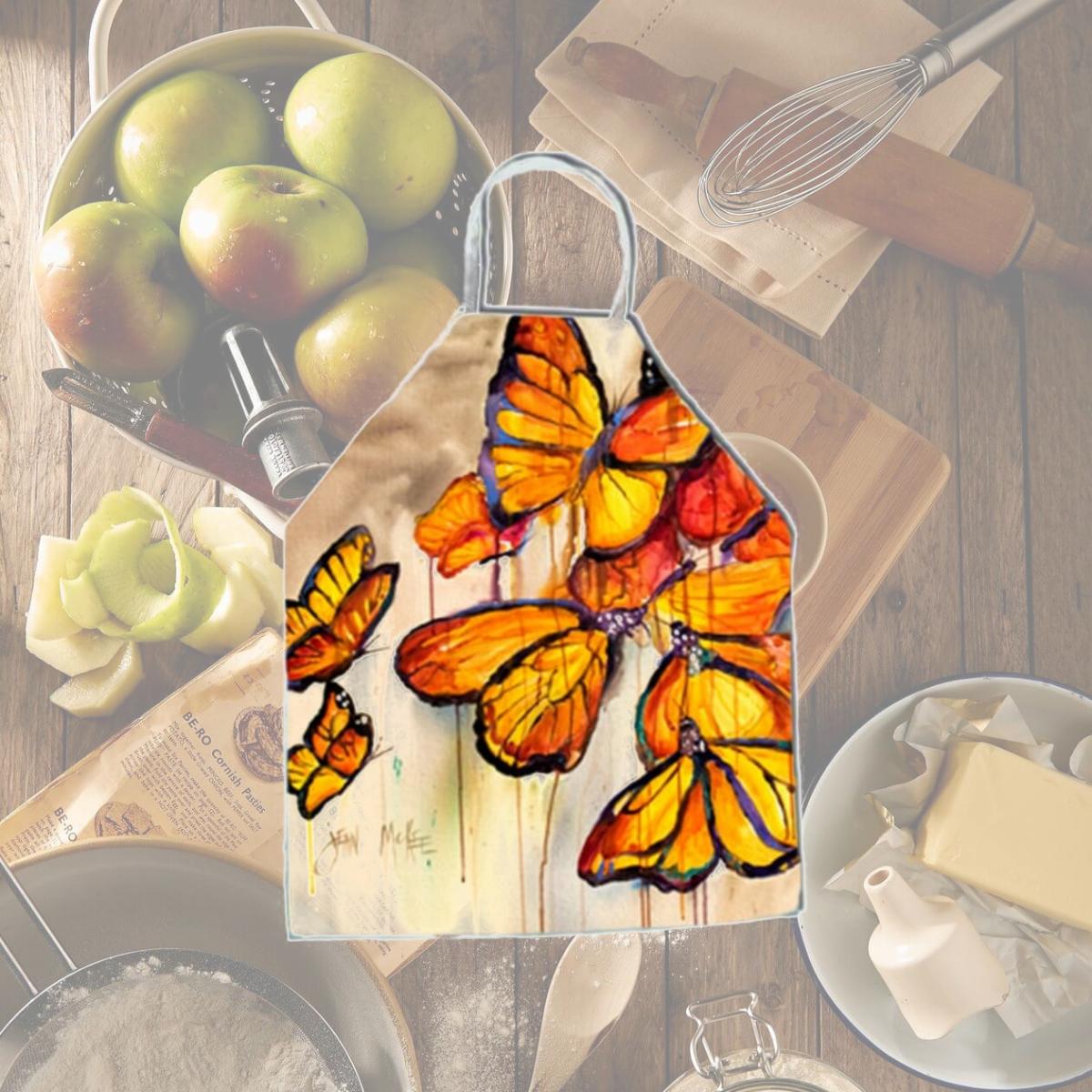 Picture of Carolines Treasures JMK1287APRON Butterflies Butterfly Apron