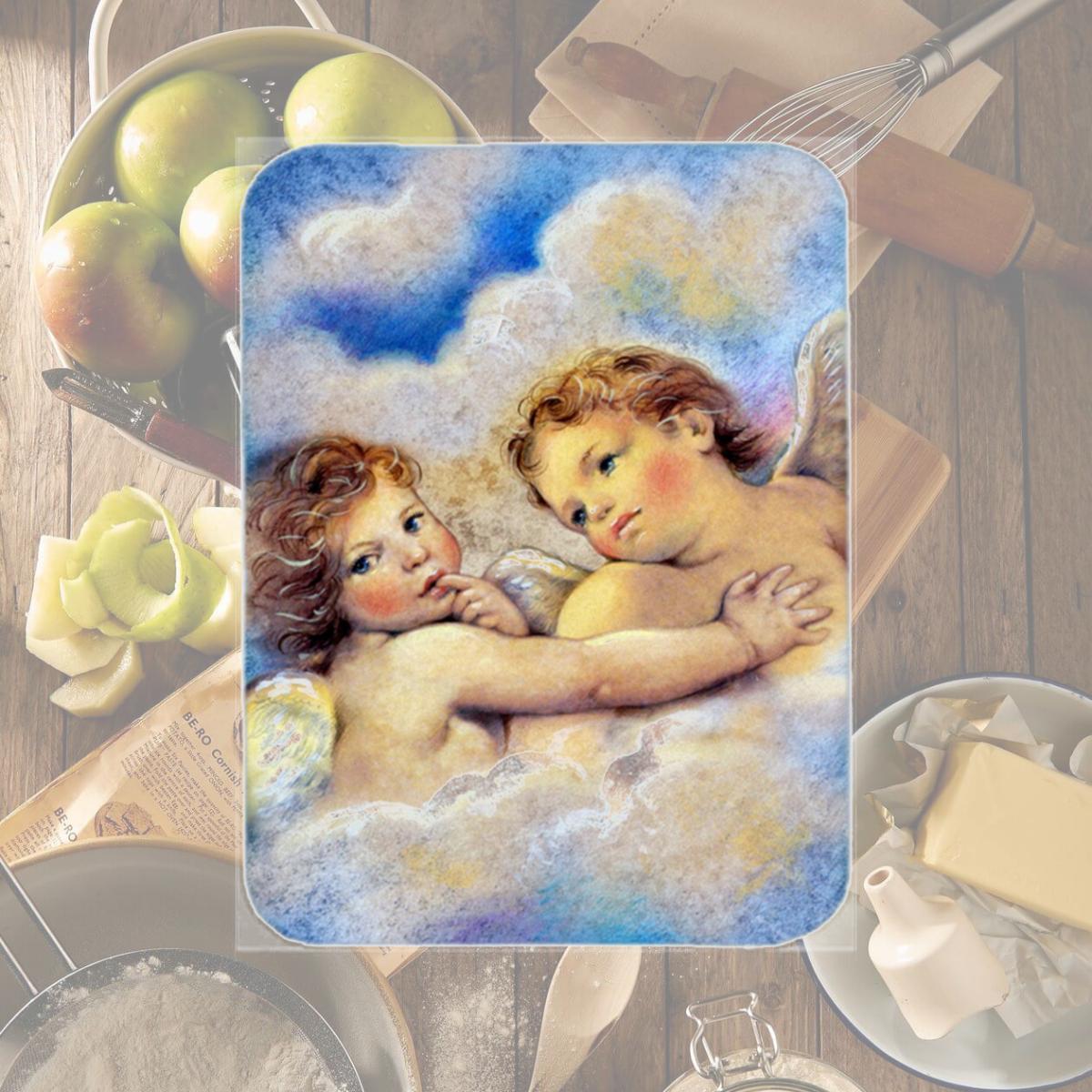 Picture of Carolines Treasures APH5622LCB Angels Glass Large Cutting Board