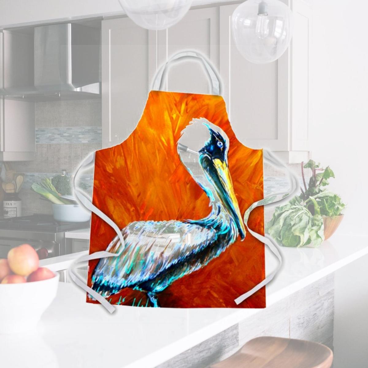 Picture of Carolines Treasures MW1252APRON Proud Pelican Apron