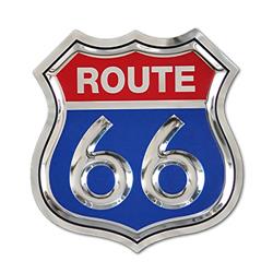 637262962496 Route 66 Sign - Chrome