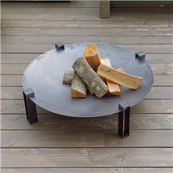 800alna 31.5 In. Alna Solid Carbon Steel Wood Burning Fire Pit