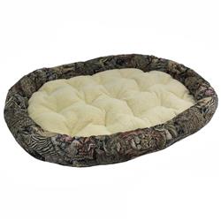 Carolina Pet 011240 Bolster Pet Bed - Tapestry, Medium