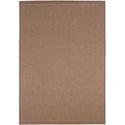 10011500086130t 8 Ft. 6 In. X 13 Ft. Recife Saddlestitch Rug - Cocoa & Natural