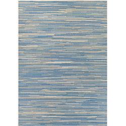 78471012076109t 7 Ft. 6 In. X 10 Ft. 9 In. Monaco Alassio Power Loomed Rectangle Area Rug - Sand, Azure & Turquoise