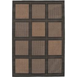 10433000086086n 8 Ft. 6 In. X 8 Ft. 6 In. Recife Summit Rug - Natural & Cocoa