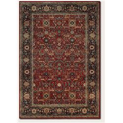 43480400099139t 9 Ft. 10 In. X 13 Ft. 9 In. Old World Classics Joshagan Power Loomed Rectangle Area Rug - Rust & Navy