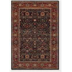 43480500099139t 9 Ft. 10 In. X 13 Ft. 9 In. Old World Classics Joshagan Power Loomed Rectangle Area Rug - Navy & Rust