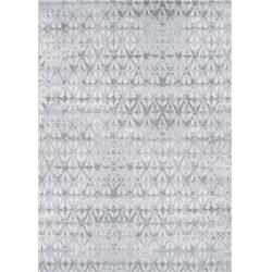 12590910066096t 6 Ft. 6 In. X 9 Ft. 6 In. Marina Grisaille Power Loomed Rectangle Area Rug - Pearl & Champagnee