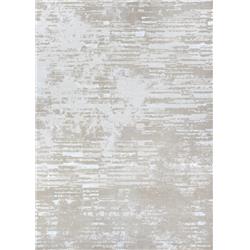 51450100022710u 2 Ft. 2 In. X 7 Ft. 10 In. Serenity Cryptic Power Loomed Rectangle Runner Rug - Beige & Champagnee