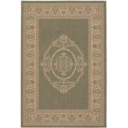 10783012086130t 8 Ft. 6 In. X 13 Ft. Recife Antique Medallion Rug - Grey & White