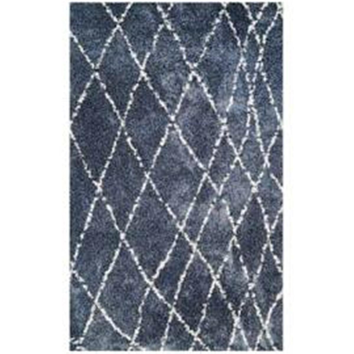43170106053076t 5 Ft. 3 In. X 7 Ft. 6 In. Bromley Whistler Rug, Blue & Snow