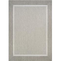 55262312086130t 8 X 13 Ft. X 6 In. Recife Stria Texture Rug, Champagne & Taupe