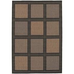 10432500063092t 5 Ft. 10 In. X 9 Ft. 2 In. Recife Summit Rug - Cocoa & Black