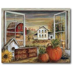 Web-at402-16x20 16 X 20 In. Plant Faith Harvest Love Gallery-wrapped Canvas Wall Art