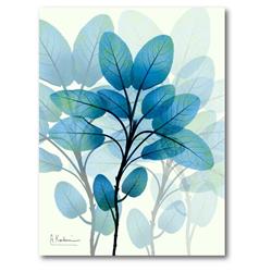 Web-bn221-16x20 16 X 20 In. Focused Azure I Gallery-wrapped Canvas Wall Art