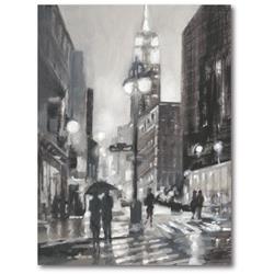 Web-cs177-30x40 30 X 40 In. Illuminated Streets Ii Gallery-wrapped Canvas Wall Art