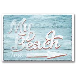 Web-ct764-24x36 24 X 36 In. My Beach Gallery-wrapped Canvas Wall Art