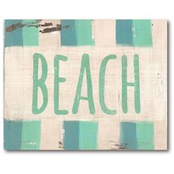 Web-ct767-20x24 20 X 24 In. Beach Gallery-wrapped Canvas Wall Art