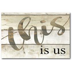 Web-ff905-12x18 12 X 18 In. This Is Us Gallery-wrapped Canvas Wall Art