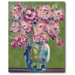 Web-sg532-30x40 30 X 40 In. Feisty Floral Iii Gallery-wrapped Canvas Wall Art