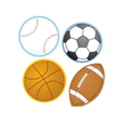 Se-0621 4.5 X 4 In. Mini Accents & Sports Variety Pack - 36 Sheets Per Pack