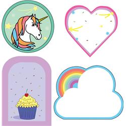 Se-0625 4.5 X 4 In. Mini Accents & Unicorns Variety Pack - 36 Sheets Per Pack