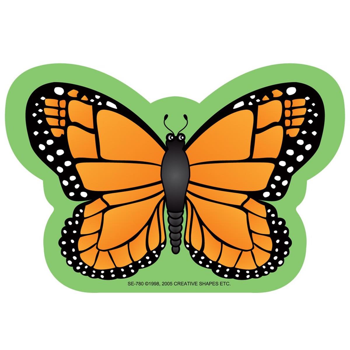 Se-0780 4.5 X 4 In. Mini Notepad, Butterfly - 35 Sheets Per Pack