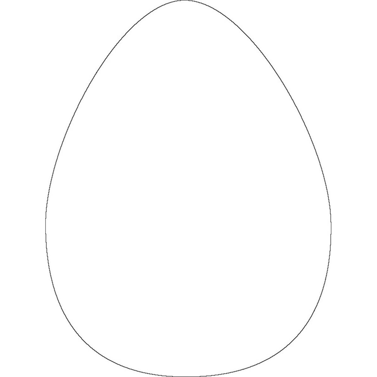Se-0945 4.5 X 4 In. Small Single Color Sticky Shape Notepad, Egg - 50 Sheets Per Pack