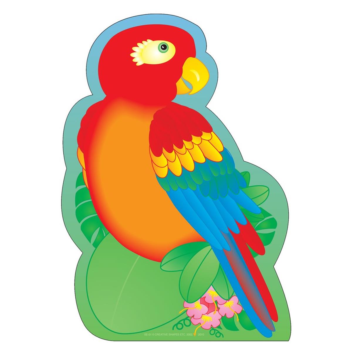Se-0051 9 X 6 In. Large Notepad, Parrot - 50 Sheets Per Pack