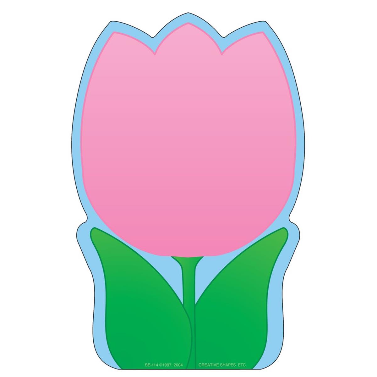 Se-0114 9 X 6 In. Large Notepad, Tulip - 50 Sheets Per Pack