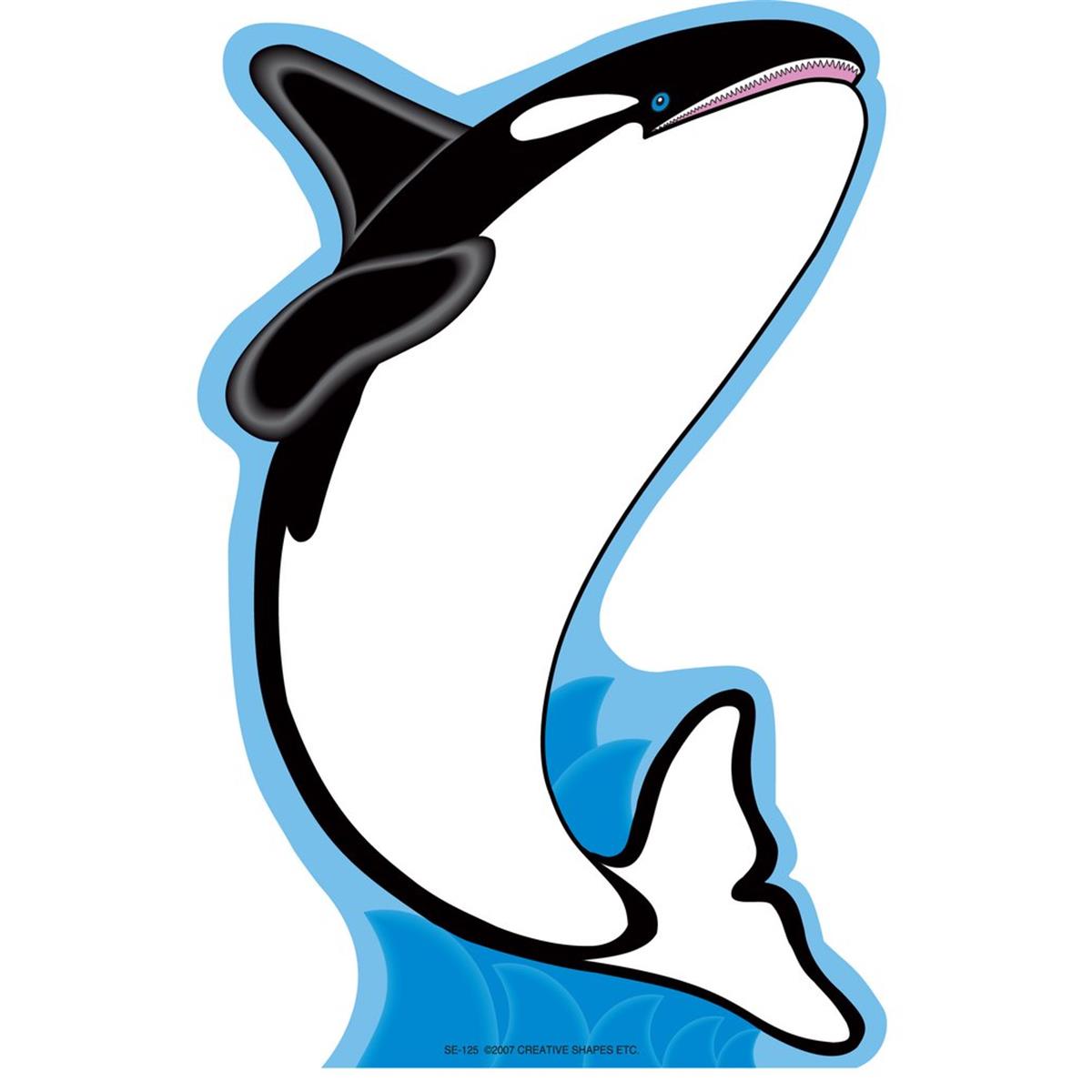 Se-0125 9 X 6 In. Large Notepad, Killer Whale - 50 Sheets Per Pack