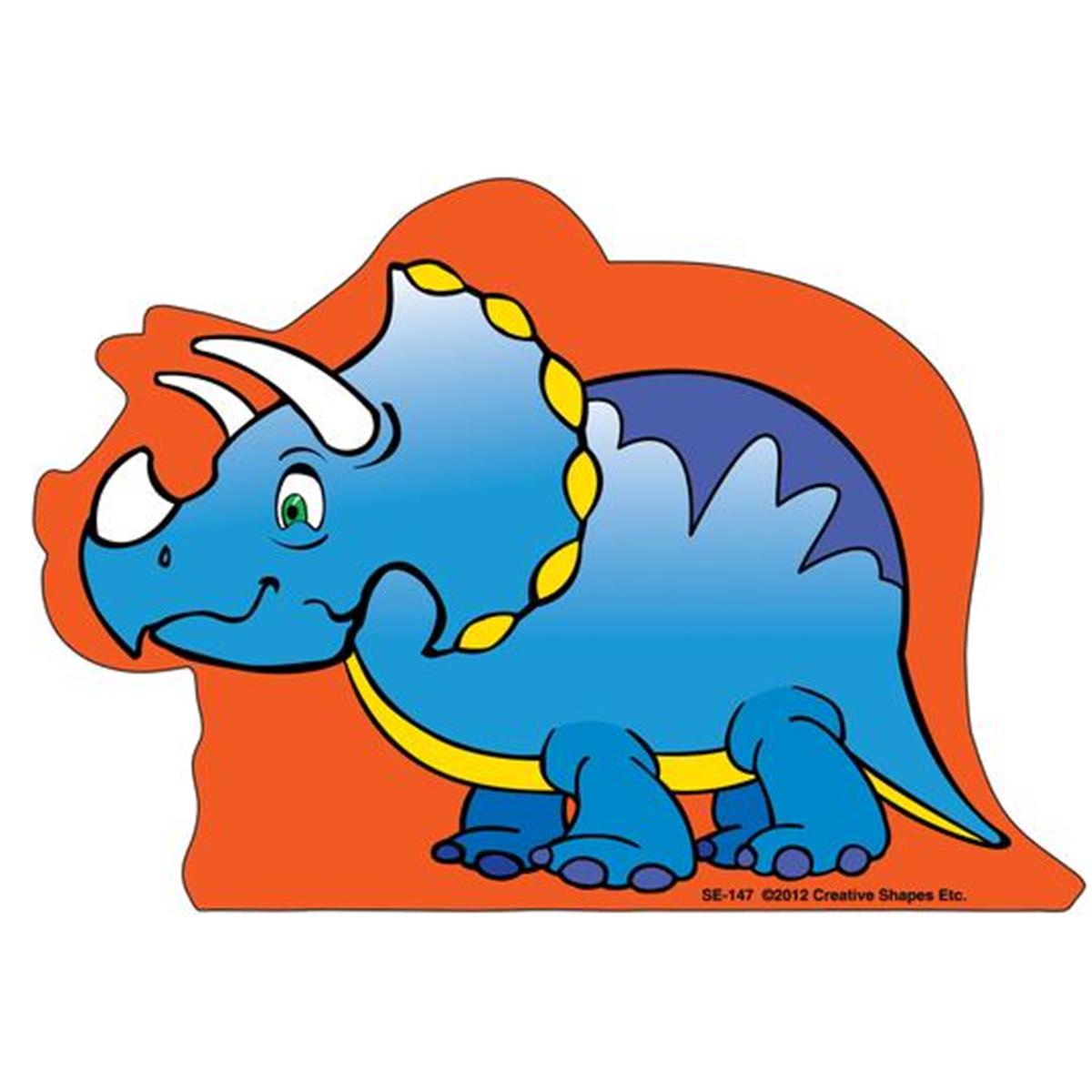 Se-147 9 X 6 In. Large Notepad, Triceratops - 50 Sheets Per Pack