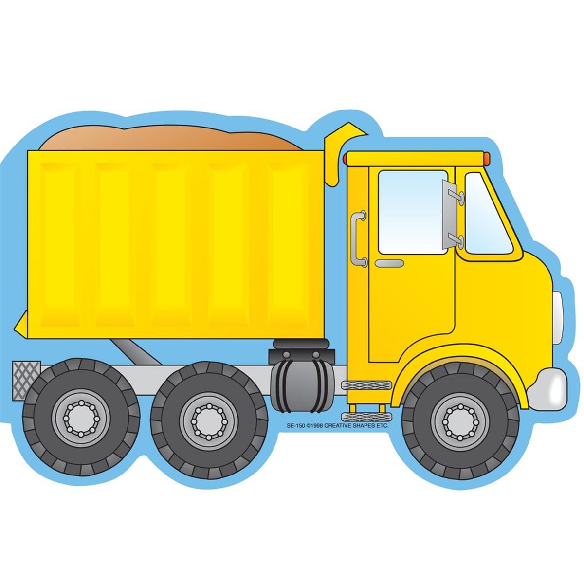 Se-0150 9 X 6 In. Large Notepad, Dump Truck - 50 Sheets Per Pack