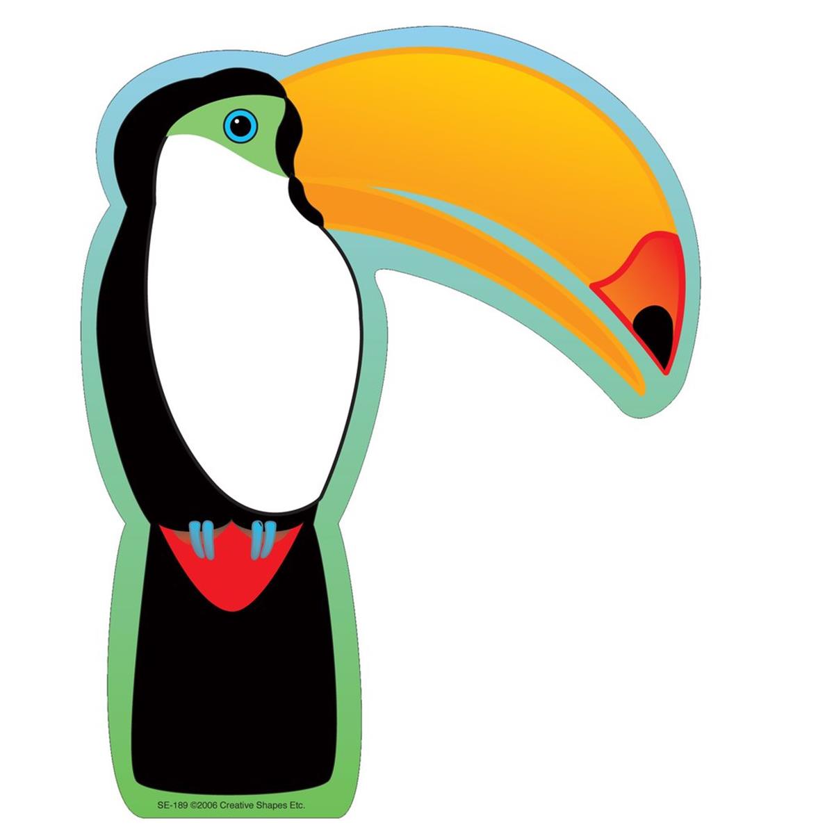 Se-0189 9 X 6 In. Large Notepad, Toucan - 50 Sheets Per Pack