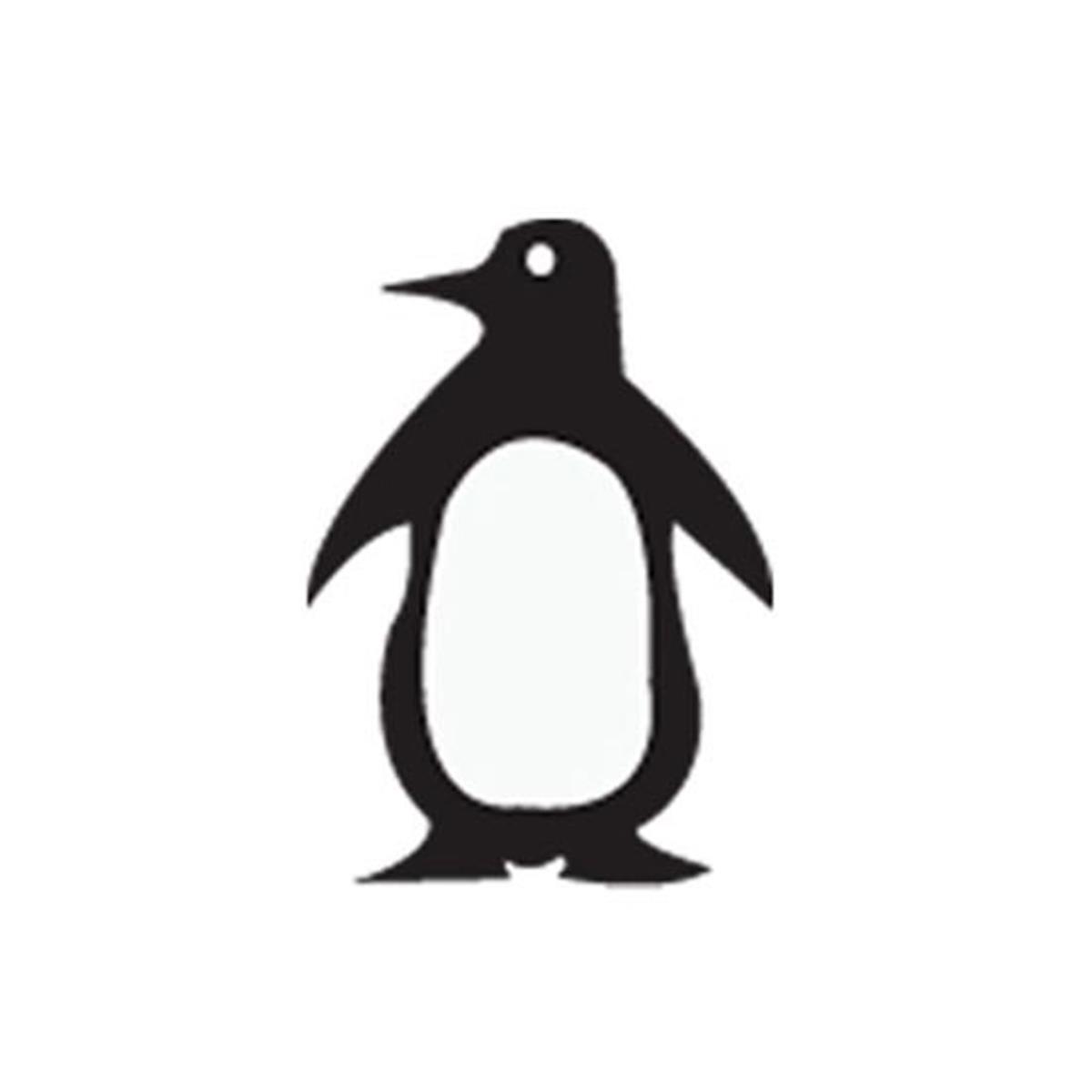 Se-0419 0.5 X 0.5 In. Incentive Stamp - Penguin
