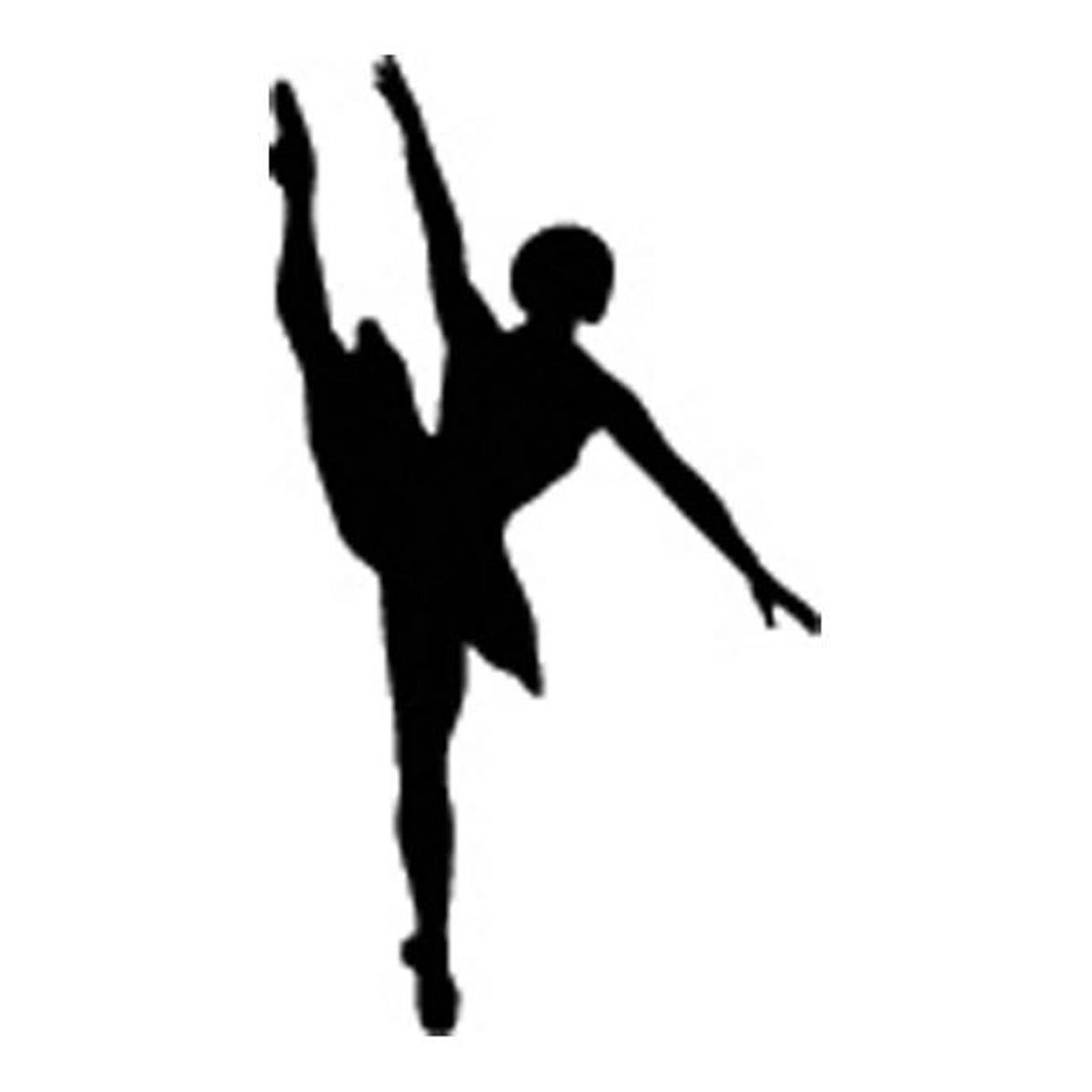 Se-0500 0.5 X 0.5 In. Incentive Stamp - Ballet Dancer