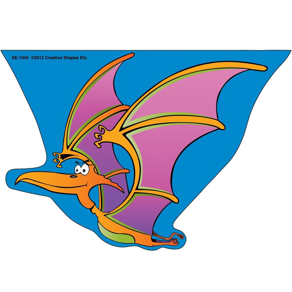 Se-1940 9 X 6 In. Large Notepad, Pterodactyl - 50 Sheets Per Pack