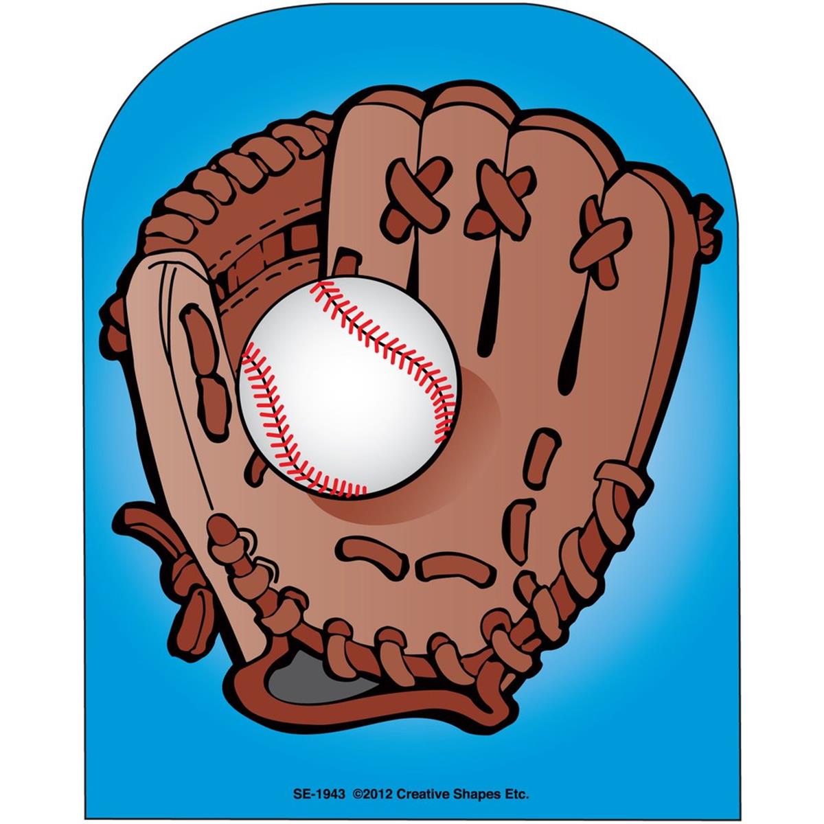 Se-1943 9 X 6 In. Large Notepad, Baseball Glove - 50 Sheets Per Pack