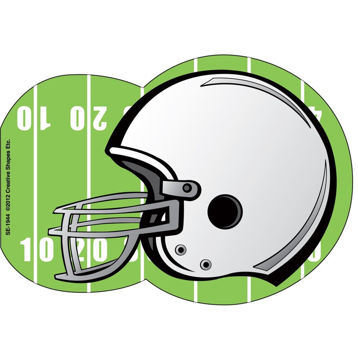 Se-1944 9 X 6 In. Large Notepad, Football Helmet - 50 Sheets Per Pack