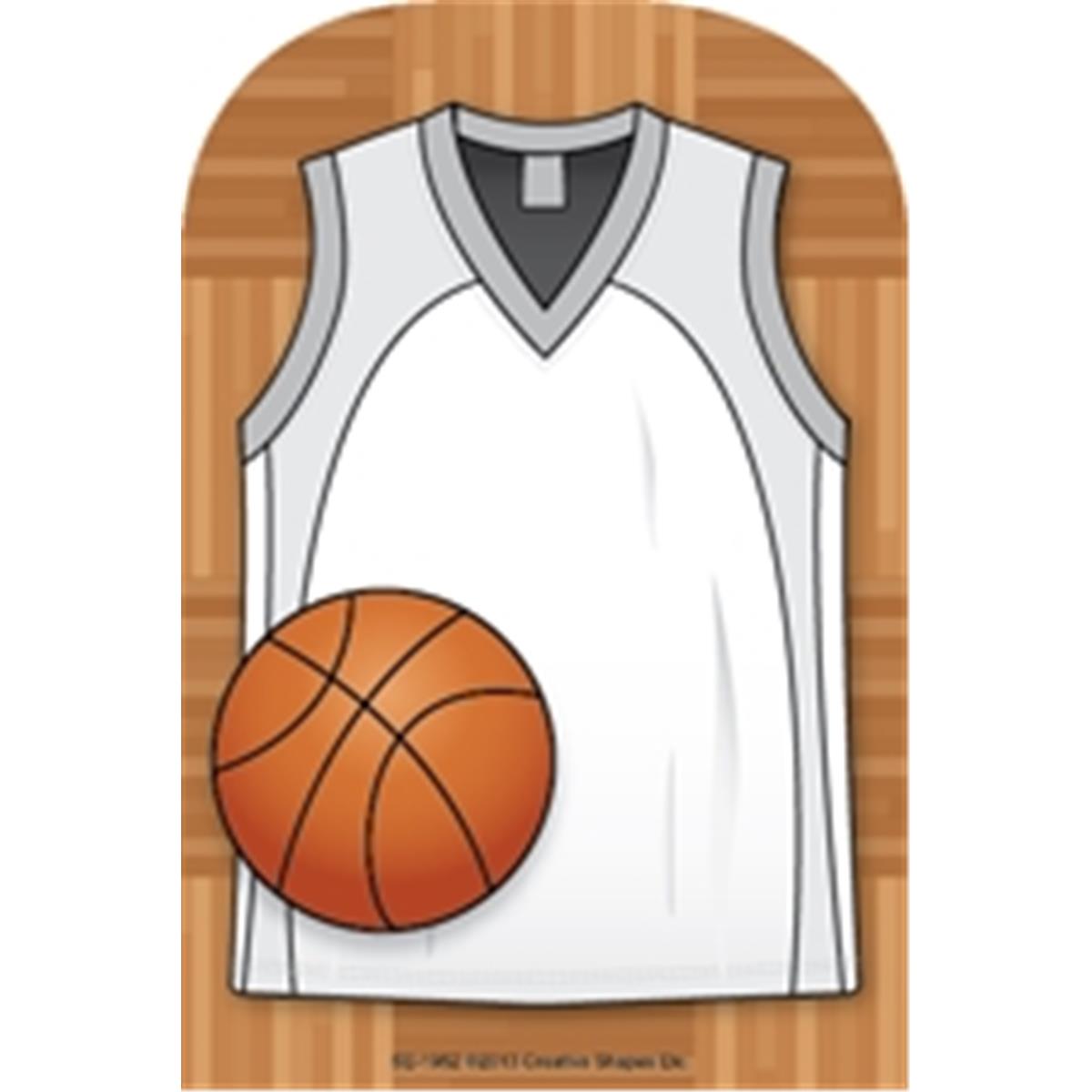 Se-1952 9 X 6 In. Large Notepad, Basketball Jersey - 50 Sheets Per Pack
