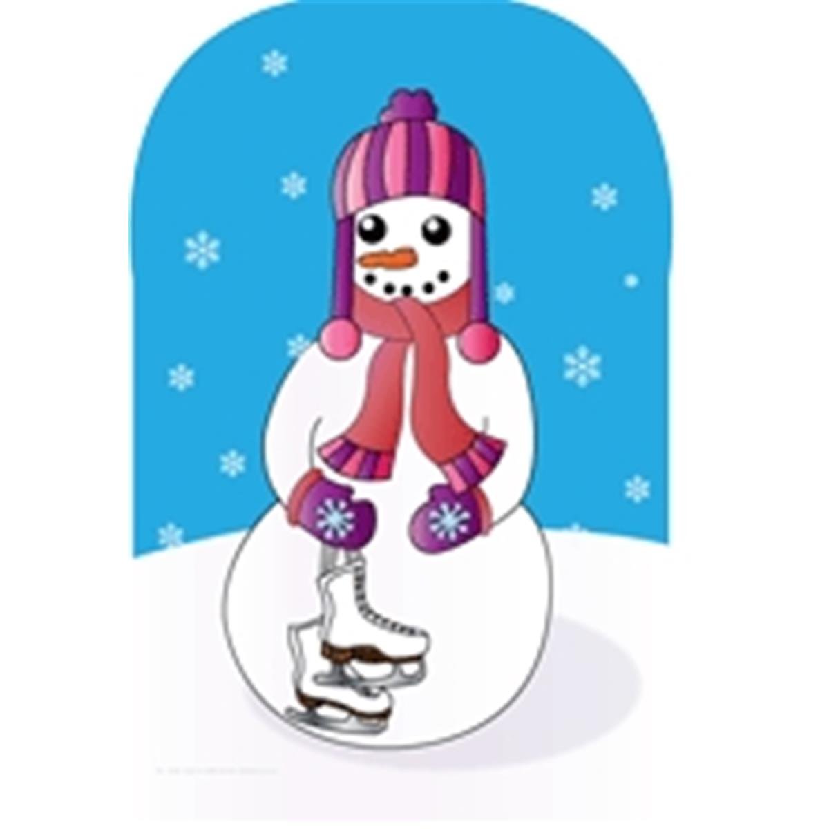 Se-1956 9 X 6 In. Large Notepad, Snowwoman - 50 Sheets Per Pack