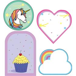 Se-1983 9 X 6 In. Large Accents & Unicorn Variety Pack - 36 Sheets Per Pack